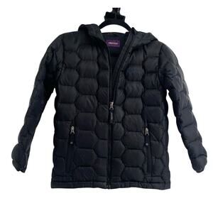 Marmot Black Puff 700 Fill Medium Goose Down Youth